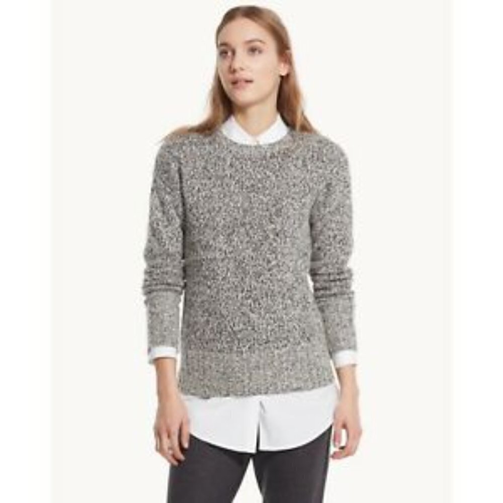 Theory WYNDRELLE Marble knit wool blend sweater size small 1042
